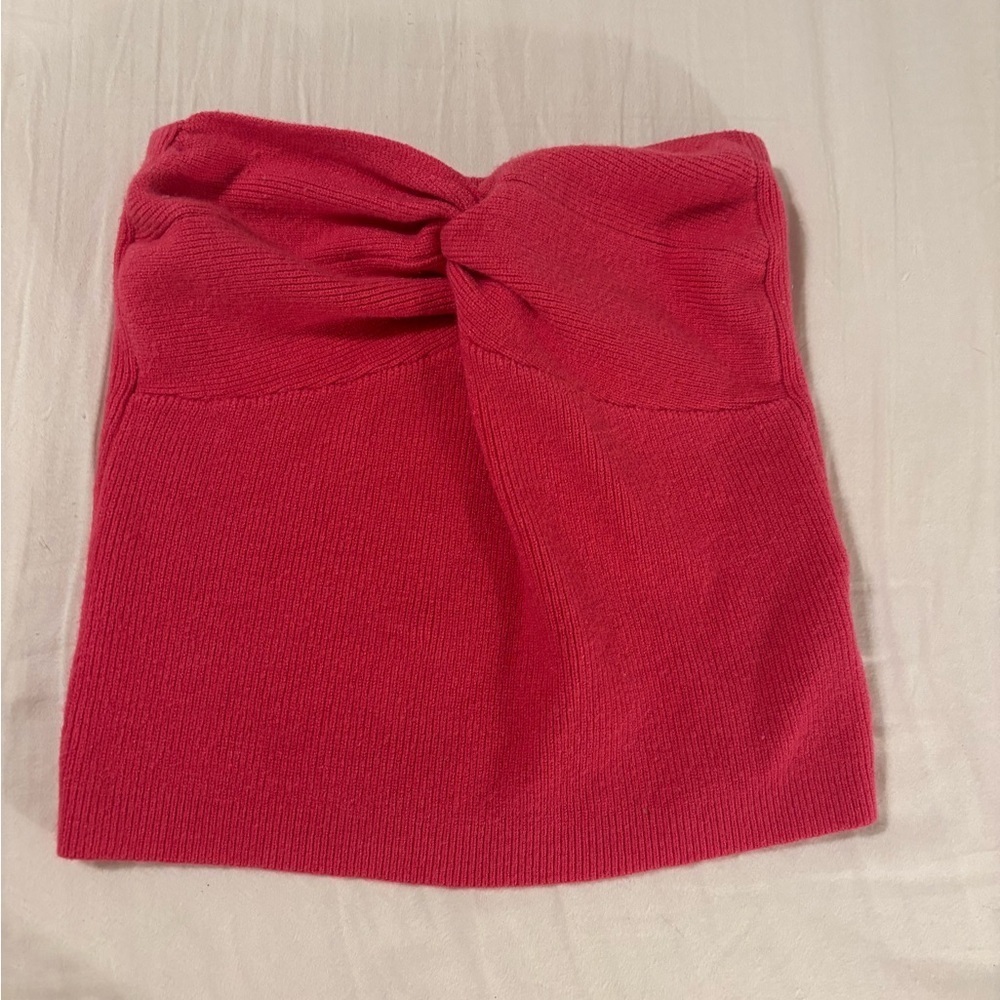 Alfani pink tube top size XS